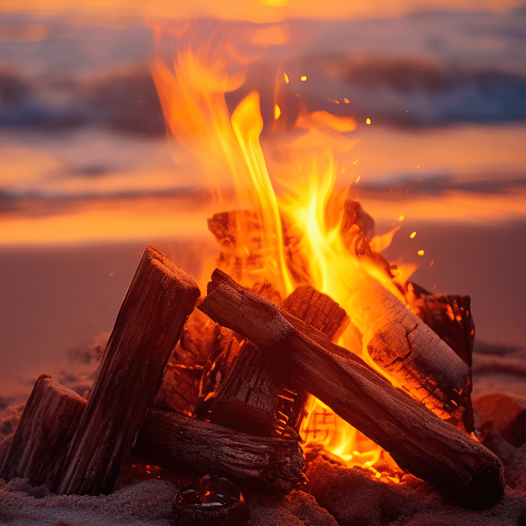 A magical evening unfolds at Beach Camp La Union, where a bonfire by the sea becomes the night's centerpiece. Guests are drawn to the fire's enchanting glow, reflecting the beach resort's charm and the simple joys of outdoor living. This scene epitomizes the tranquil yet vibrant spirit of evenings at Beach Camp.